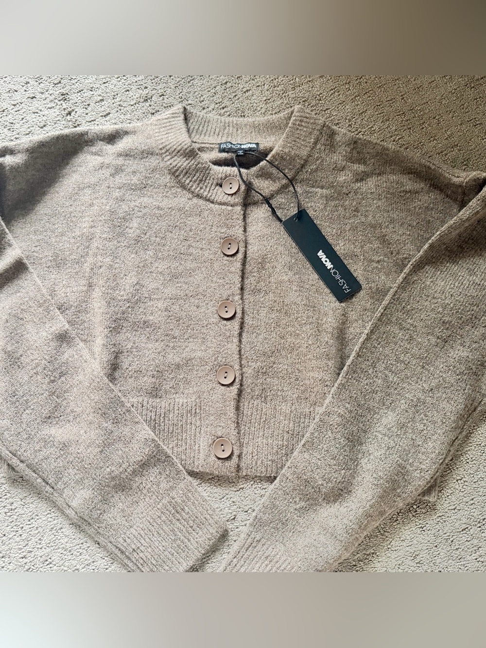 NWT Fashion Nova Cropped Cardigan
